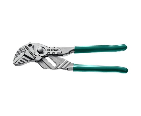 Переставные клещи KRAFTOOL 180мм, гаечный ключ 22063 