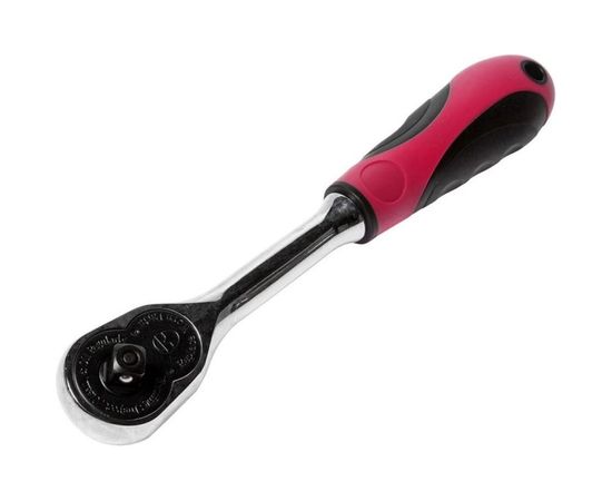 Трещотка 36-зубцовая с резиновой рукояткой (150мм, 1/4”) JTC 3602B 