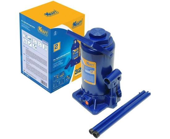 Бутылочный домкрат KRAFT 32 т, min 265mm-max 465mm KT 800022 