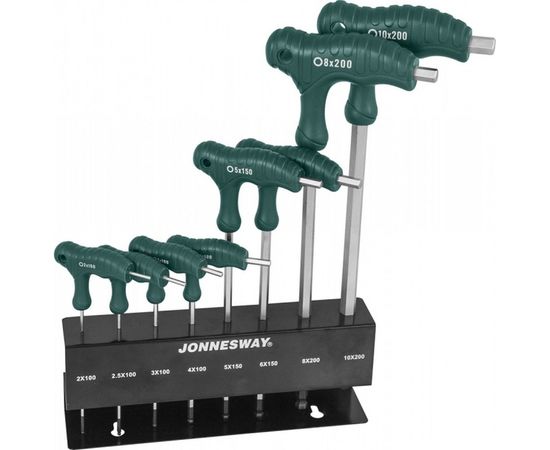 Комплект угловых двусторонних шестигранников Jonnesway H10MB08S 