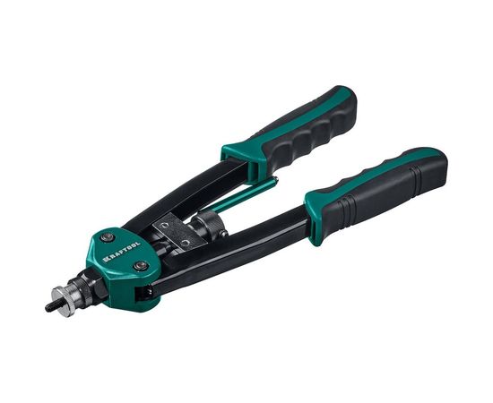 Резьбовой двуручный заклепочник Kraftool NUT-12 в кейсе, для резьбовых заклепок М3-М12 31183 