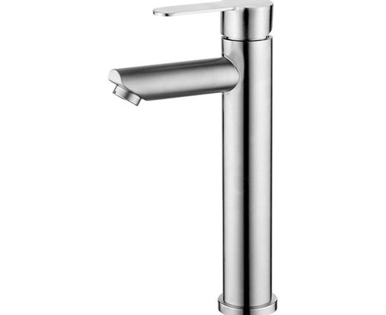 Смеситель для умывальника LEDEME высокий излив, картридж диаметр 35 мм с гайкой, L71103 65884 