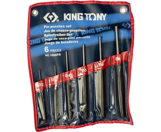 Набор выколоток KING TONY 6 предметов 1006PR 