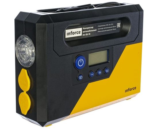 Автомобильный компрессор в кейсе Inforce 04-06-10 
