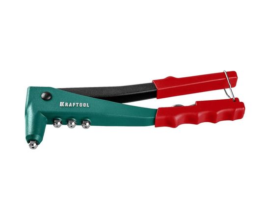 Заклепочник с литым корпусом Kraftool "X-3" для заклёпок 2.4-4.8 мм - алюминий и сталь, 2.44.0 - нерж сталь 31170_z01 
