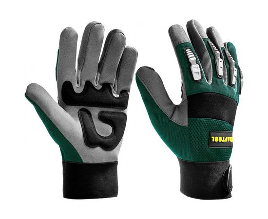 Профессиональные комбинированные перчатки KRAFTOOL Extrem, размер XL, 11287-XL 