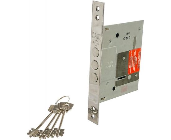 Врезной сувальдный замок KALE KILIT 257L0000025 25236 