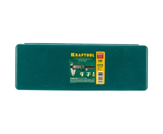 Электронный штангенциркуль, 200мм, 0,01мм KRAFTOOL 34460-200 – изображение 14