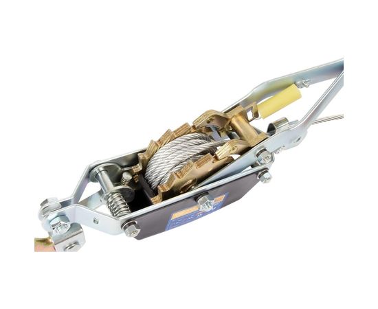 Ручная лебедка с двойным храповым механизмом KRAFT 1 т KT 705010 – изображение 4