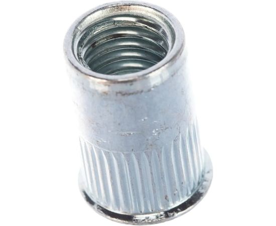 Заклепка с внутренней резьбой уменьшенный бортик Kenner Белый цинк м8х1,25х18 350шт зру8 – изображение 4