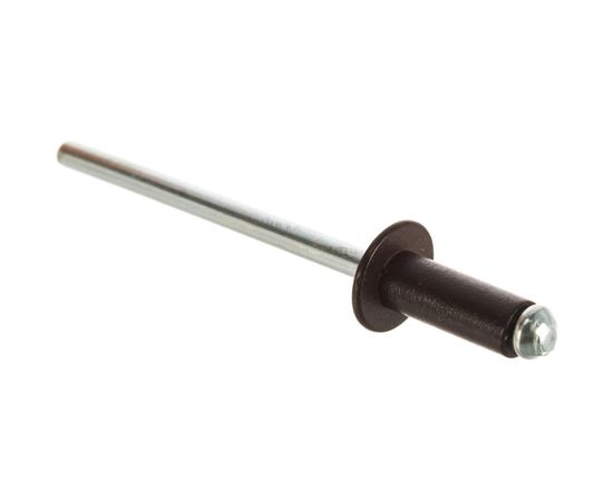 Крашенная заклепка Kenner алюм/сталь 4х10 RAL8017 1000шт зк4108017 – изображение 3