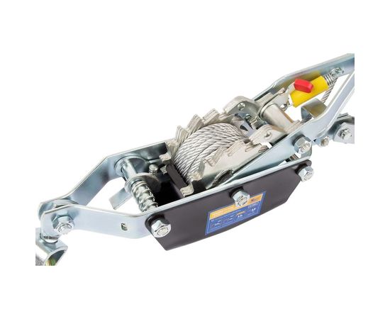 Ручная лебедка с двойным храповым механизмом KRAFT 2.5 т KT 705011 – изображение 2