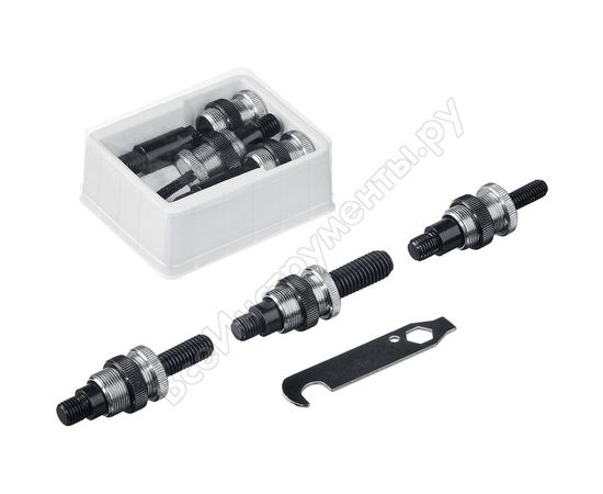 Резьбовой двуручный заклепочник Kraftool NUT-12 в кейсе, для резьбовых заклепок М3-М12 31183 – изображение 5