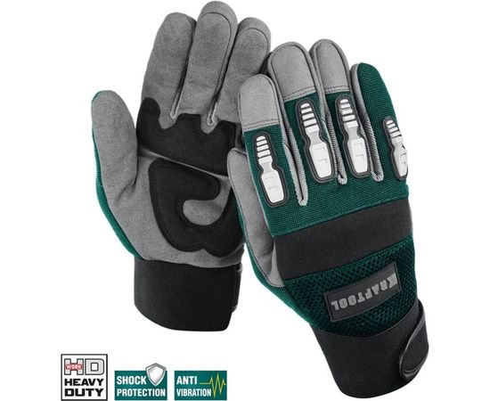 Профессиональные комбинированные перчатки KRAFTOOL Extrem, размер XL, 11287-XL – изображение 3