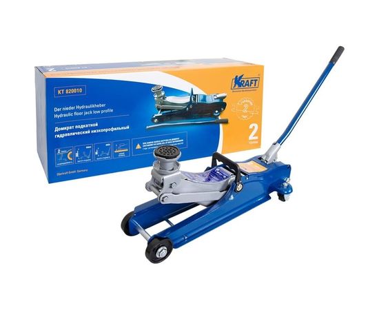Подкатной низкопрофильный домкрат KRAFT 80-360 KT 820010 – изображение 3