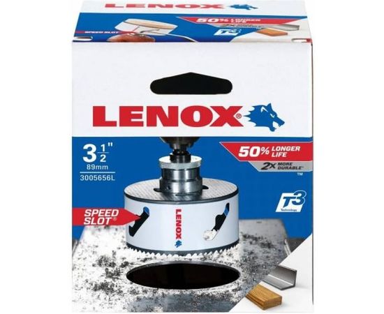 Коронка биметаллическая Т3 56L 1/BX (89 мм; 3 1/2"; М18) Lenox 3005656L – изображение 2