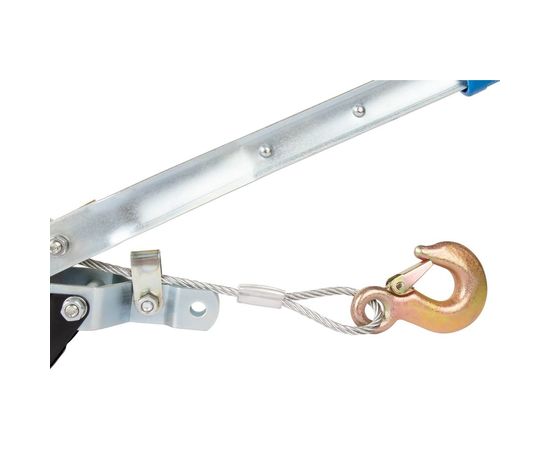 Ручная лебедка с двойным храповым механизмом KRAFT 1 т KT 705010 – изображение 3