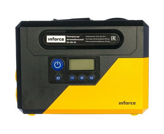 Автомобильный компрессор в кейсе Inforce 04-06-10 – изображение 4