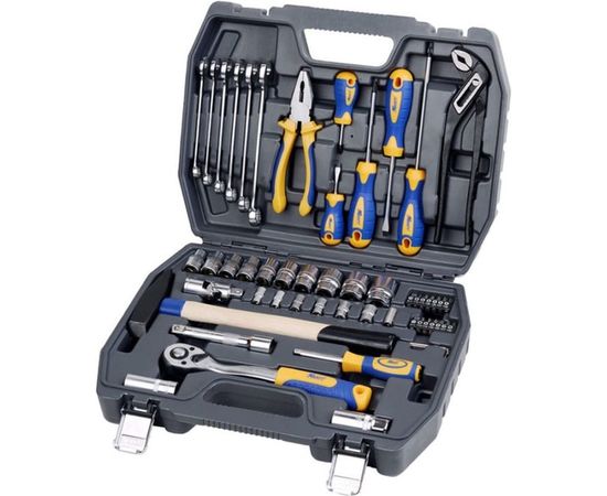 Набор инструмента 1/2 Dr и 1/4 Dr 56 предметов KRAFT KT 700303 – изображение 3