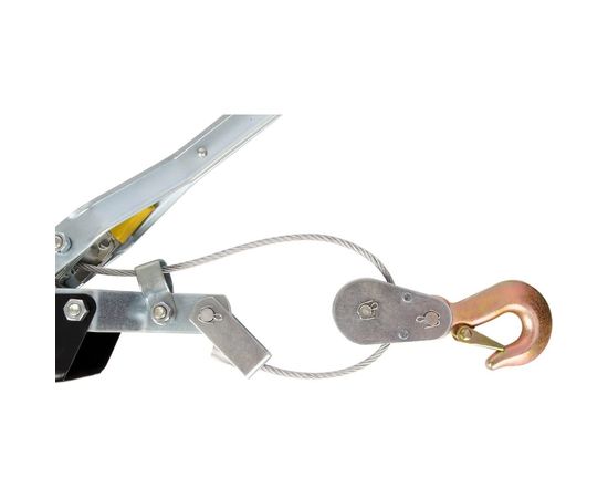 Ручная лебедка с двойным храповым механизмом KRAFT 2.5 т KT 705011 – изображение 3