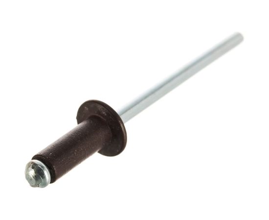 Крашенная заклепка Kenner алюм/сталь 4х10 RAL8017 1000шт зк4108017 – изображение 5