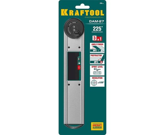Электронный угломер KRAFTOOL DAM-27 250 мм 34684 – изображение 7