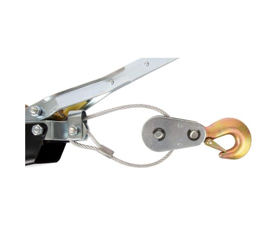 Ручная лебедка с двойным храповым механизмом KRAFT 3 т KT 705012 – изображение 3