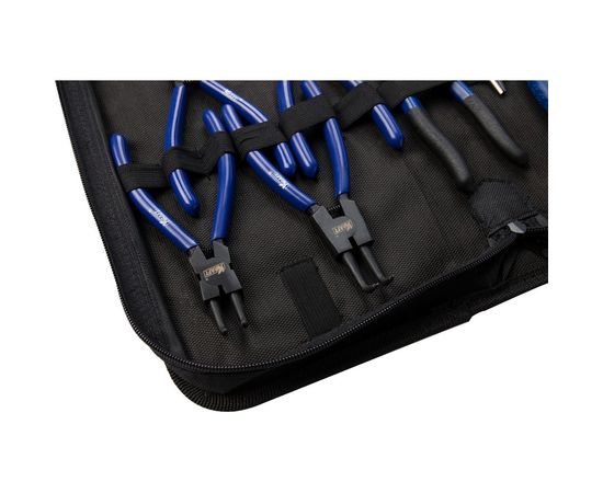 Набор шарнирно-губцевого инструмента KRAFT 9 предметов сумка KT 703021 – изображение 4