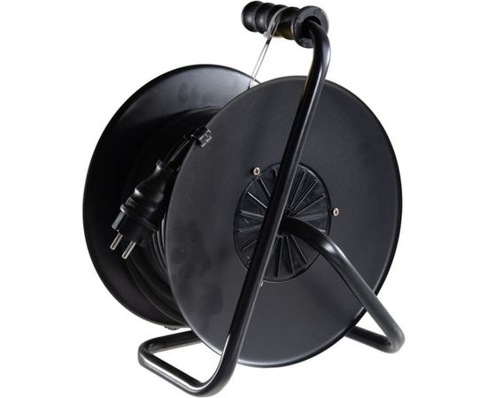 Силовой удлинитель на катушке Inforce 4 гнезда, с/з КГт 3х2,5 16A 30м IP44 09-15-03 – изображение 2