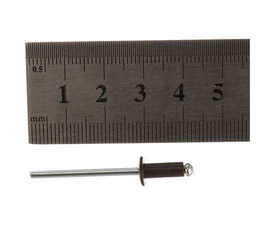 Крашенная заклепка Kenner алюм/сталь 4х10 RAL8017 1000шт зк4108017 – изображение 4