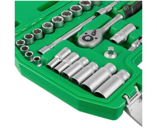 Набор инструментов INTERTOOL 39 ед, 3/8" Cr-V ET-6039SP – изображение 6