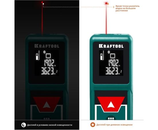 Лазерный дальномер Kraftool 34763 – изображение 4