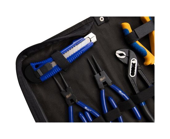 Набор шарнирно-губцевого инструмента KRAFT 9 предметов сумка KT 703021 – изображение 5