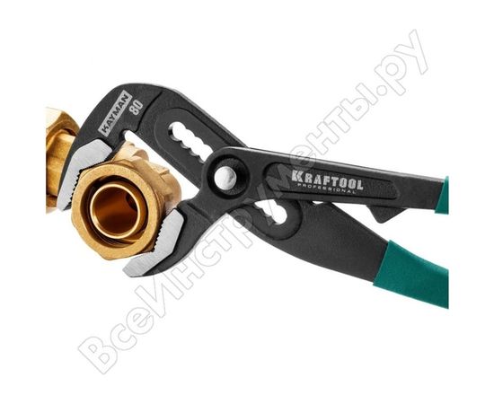Переставные клещи, Cr-V, max захват до 80 мм, 300 мм, KRAFTOOL "KAYMAN" 22353-30 – изображение 7