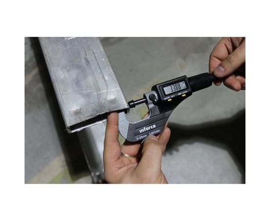 Цифровой микрометр 0-25мм/0-1*0.001мм/0.00005 Inforce 06-11-44 – изображение 5