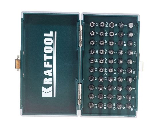 Набор Бит (кованые; торсионные; Cr-Mo; "NSS"; 50 шт) "ЕХPERT" "X-Drive" Kraftool 26065-H50 – изображение 3