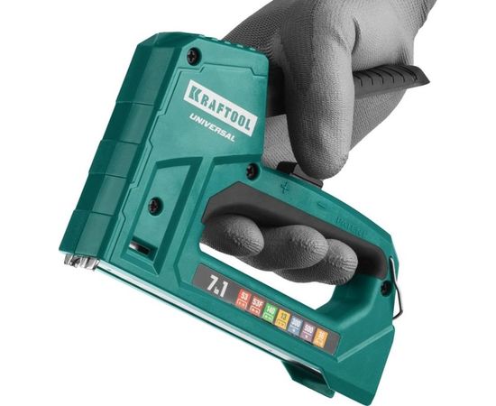 Cтеплер тип 53 (6-14мм)/140 (8-14 мм)/13/ 53F/36/500 KRAFTOOL Universal 31524 – изображение 4
