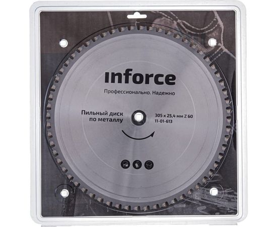 Диск пильный по металлу (305х25.4 мм; 60Z) Inforce 11-01-613 – изображение 4