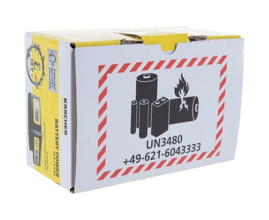 Аккумулятор Battery Power 18/25 (18 В; 2.5 А*ч; Li-Ion) KARCHER 2.445-034 – изображение 6