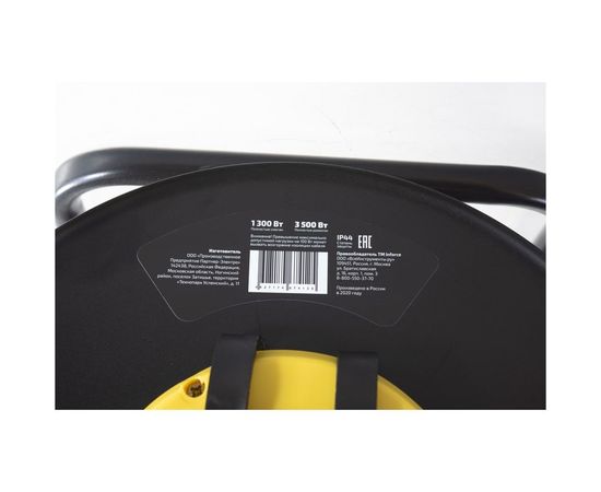 Силовой удлинитель на катушке Inforce 4 гнезда, с/з КГт 3х2,5 16A 30м IP44 09-15-03 – изображение 4