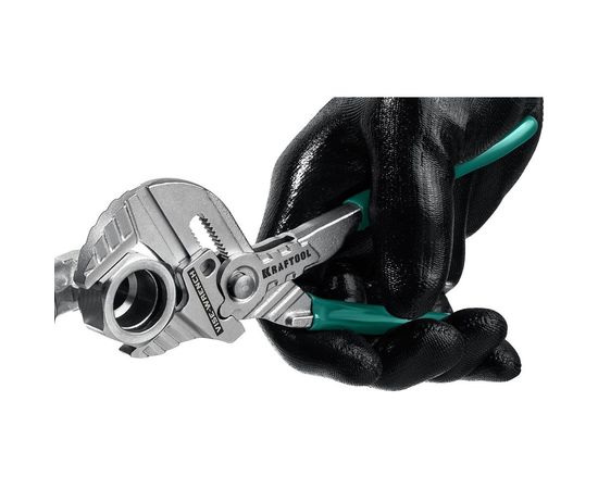 Переставные клещи KRAFTOOL 180мм, гаечный ключ 22063 – изображение 12