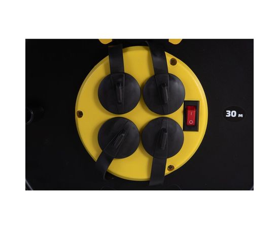 Силовой удлинитель на катушке Inforce 4 гнезда, с/з КГт 3х1,5 16A 30м IP44 09-15-01 – изображение 4