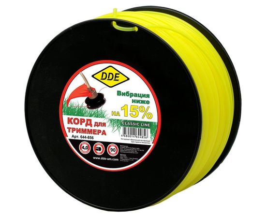 Корд триммерный (4 мм; 90 м; круг) DDE 644-856 