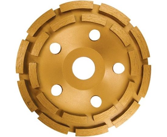 Алмазная зачистная чашка 180 мм двухрядная MATRIX 72998 