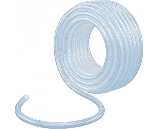 Поливочный прозрачный армированный трехслойный шланг PALISAD 3/4, 15 м 67435 