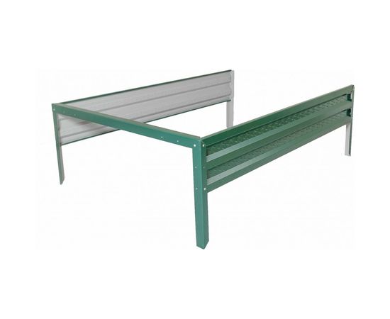 Оцинкованный добор PERFO-ГРЯДКА 1x1 м RALL 6005 DR161010 