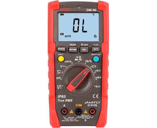 Цифровой мультиметр RGK DM-40 776431 