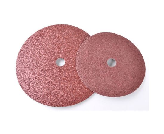 Диск шлифовальный фибровый с покрытием керамическим электрокорундом Pegatec CFD125C 