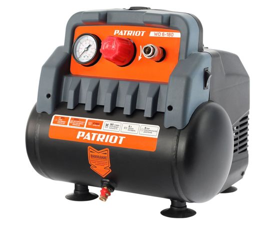 Поршневой безмасляный компрессор PATRIOT WO 6-180 525301910 – изображение 3