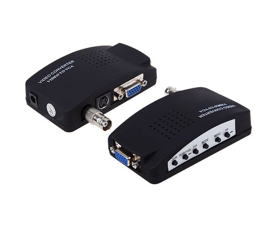Конвертер REXANT BNC\RCA + S-video на VGA в комплекте переходник гн. BNC – шт. RCA 17-6932 – изображение 2